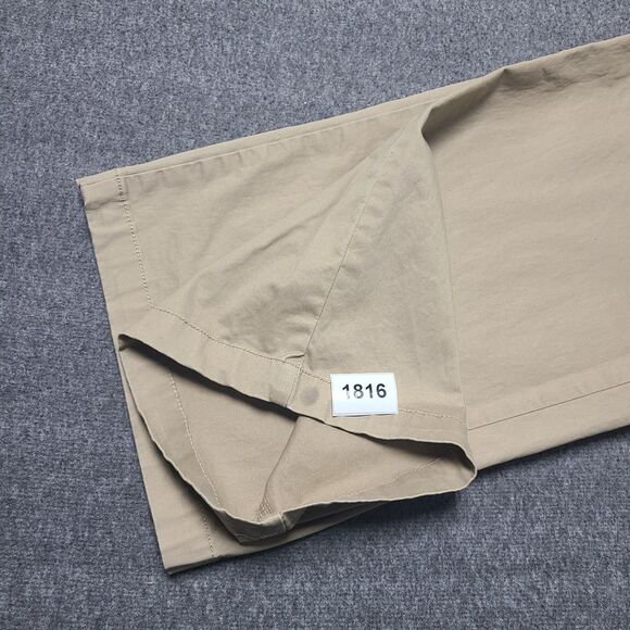 A New Day Womens Chino Pants 4 Khaki Wide Leg Stretch Slacks Office Work - Picture 11 of 11